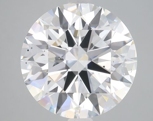 5.10ct G SI1 Rare Carat Ideal Cut Round Lab Grown Diamond