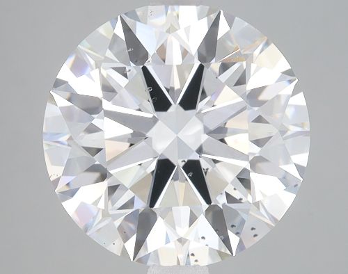 5.10ct F SI1 Rare Carat Ideal Cut Round Lab Grown Diamond