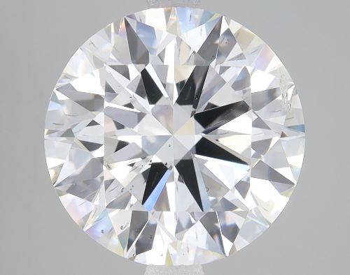 5.01ct F SI2 Excellent Cut Round Lab Grown Diamond