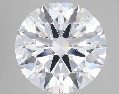 5.08ct F SI1 Rare Carat Ideal Cut Round Lab Grown Diamond