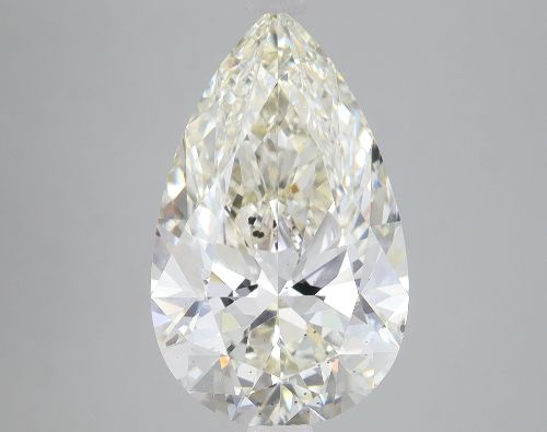 5.06ct K VS2 Rare Carat Ideal Cut Pear Lab Grown Diamond