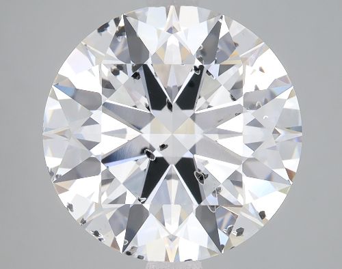 5.09ct F SI2 Rare Carat Ideal Cut Round Lab Grown Diamond