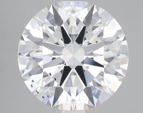 5.03ct F SI1 Rare Carat Ideal Cut Round Lab Grown Diamond