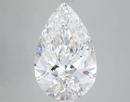 8.04ct F VS2 Rare Carat Ideal Cut Pear Lab Grown Diamond