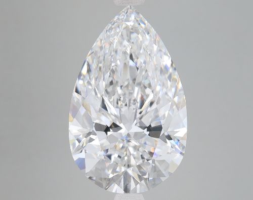 8.06ct E VS2 Rare Carat Ideal Cut Pear Lab Grown Diamond