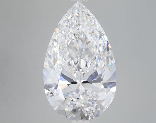 8.06ct E VS2 Rare Carat Ideal Cut Pear Lab Grown Diamond