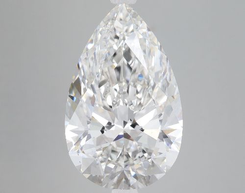 8.09ct G VS2 Rare Carat Ideal Cut Pear Lab Grown Diamond