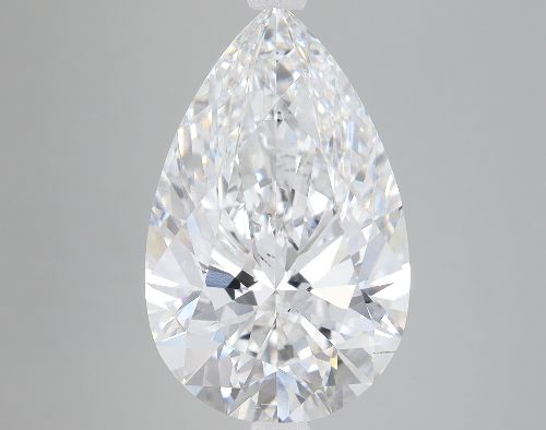 8.06ct E VS2 Rare Carat Ideal Cut Pear Lab Grown Diamond