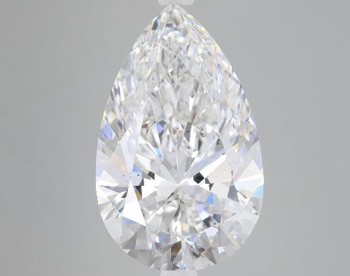 8.10ct F VS2 Rare Carat Ideal Cut Pear Lab Grown Diamond