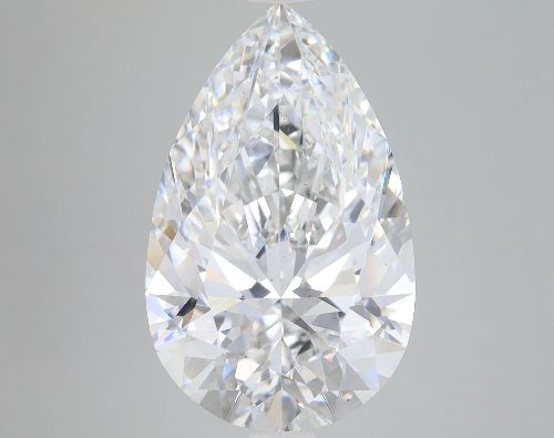 8.02ct F VS2 Rare Carat Ideal Cut Pear Lab Grown Diamond