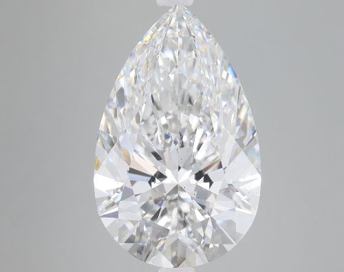 8.02ct F SI1 Rare Carat Ideal Cut Pear Lab Grown Diamond