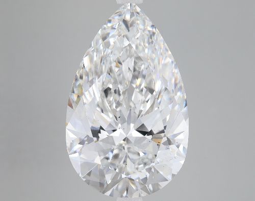 8.19ct E VS2 Rare Carat Ideal Cut Pear Lab Grown Diamond