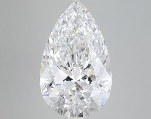 8.06ct E VS2 Rare Carat Ideal Cut Pear Lab Grown Diamond