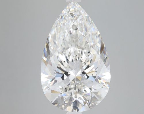 8.04ct G SI1 Rare Carat Ideal Cut Pear Lab Grown Diamond