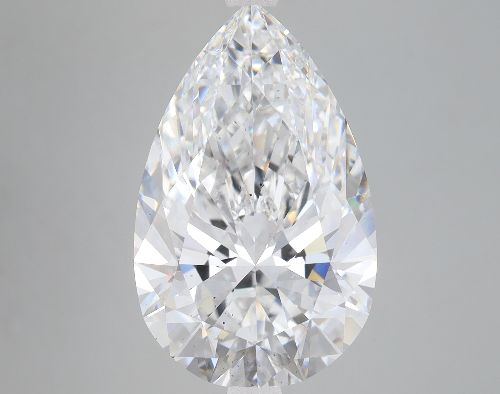 8.05ct E VS2 Rare Carat Ideal Cut Pear Lab Grown Diamond