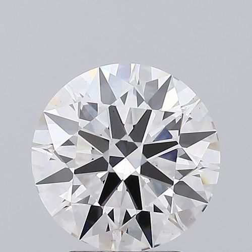 3.01ct I VS2 Rare Carat Ideal Cut Round Lab Grown Diamond