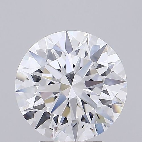 3.51ct D SI1 Rare Carat Ideal Cut Round Lab Grown Diamond