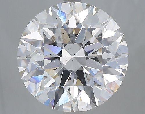 6.00ct G SI1 Excellent Cut Round Lab Grown Diamond