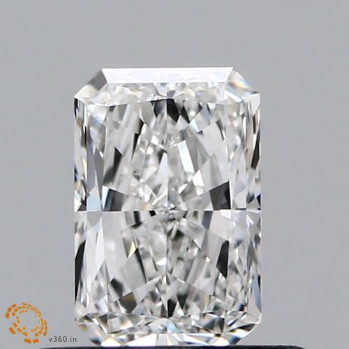 0.61ct F VS1 Rare Carat Ideal Cut Radiant Lab Grown Diamond