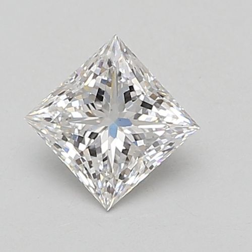 0.84ct E VS2 Rare Carat Ideal Cut Princess Lab Grown Diamond