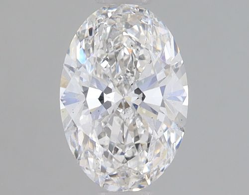 1.09ct F SI1 Rare Carat Ideal Cut Oval Lab Grown Diamond