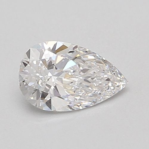 0.85ct D VS2 Rare Carat Ideal Cut Pear Lab Grown Diamond