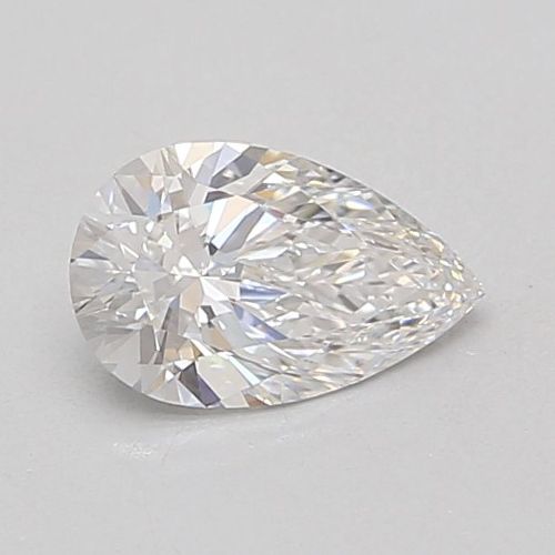 0.89ct D VS1 Rare Carat Ideal Cut Pear Lab Grown Diamond