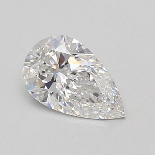 0.88ct E VS2 Rare Carat Ideal Cut Pear Lab Grown Diamond