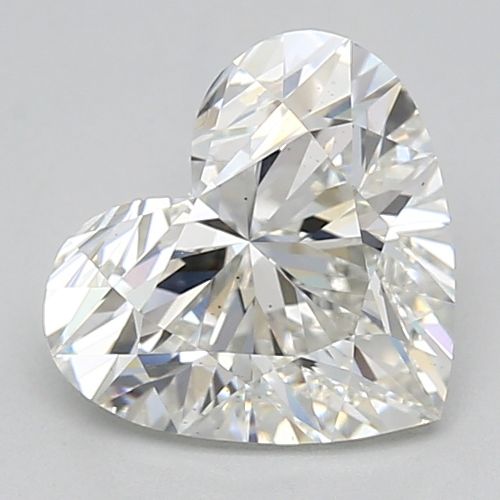 2.32ct F VS2 Rare Carat Ideal Cut Heart Lab Grown Diamond