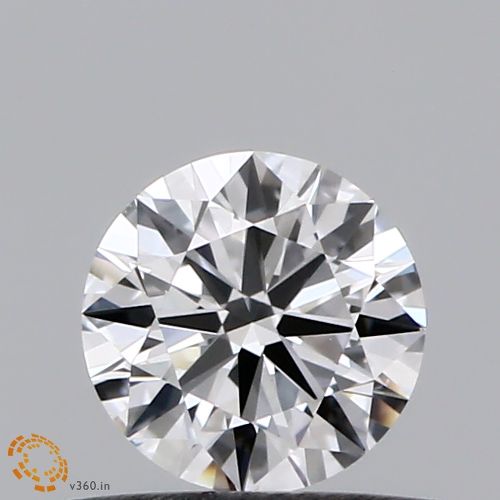 0.51ct F VVS2 Ideal Cut Round Lab Grown Diamond