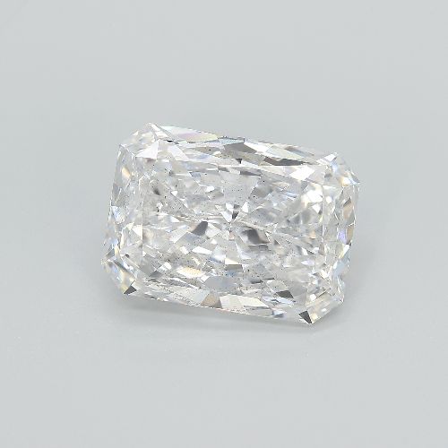 7.26ct F SI1 Very Good Cut Radiant Lab Grown Diamond