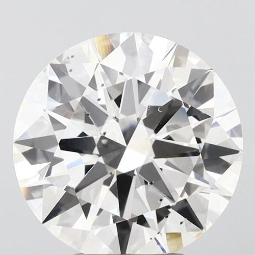 5.00ct F SI1 Ideal Cut Round Lab Grown Diamond