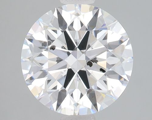 2.18ct F SI2 Rare Carat Ideal Cut Round Lab Grown Diamond