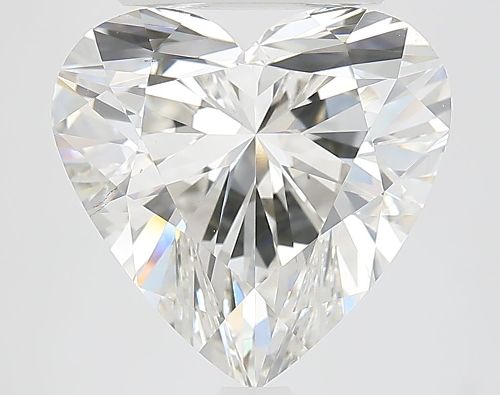 5.02ct G VS2 Rare Carat Ideal Cut Heart Lab Grown Diamond