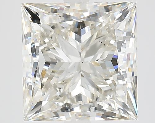 5.07ct H VS2 Rare Carat Ideal Cut Princess Lab Grown Diamond