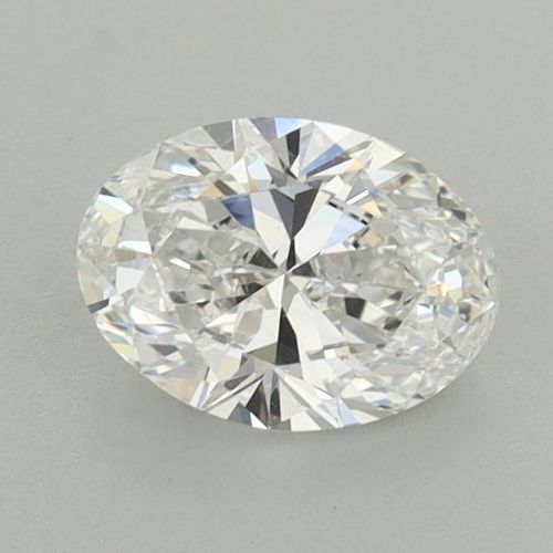 0.88ct F VS1 Rare Carat Ideal Cut Oval Lab Grown Diamond