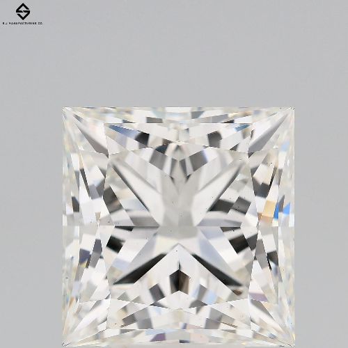 7.10ct G VS1 Rare Carat Ideal Cut Princess Lab Grown Diamond