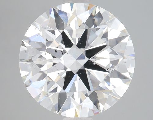 4.44ct G SI1 Rare Carat Ideal Cut Round Lab Grown Diamond