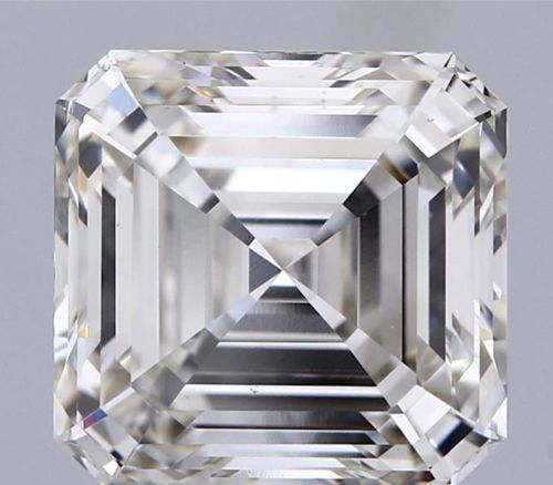 7.07ct H VS1 Rare Carat Ideal Cut Asscher Lab Grown Diamond