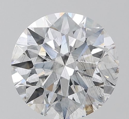 2.71ct F SI2 Rare Carat Ideal Cut Round Lab Grown Diamond