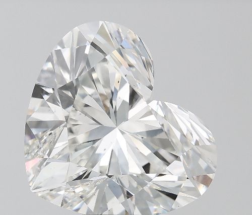 7.06ct G VS2 Rare Carat Ideal Cut Heart Lab Grown Diamond