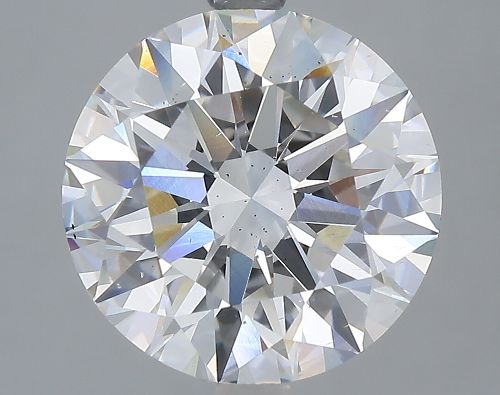 4.25ct F SI1 Rare Carat Ideal Cut Round Lab Grown Diamond