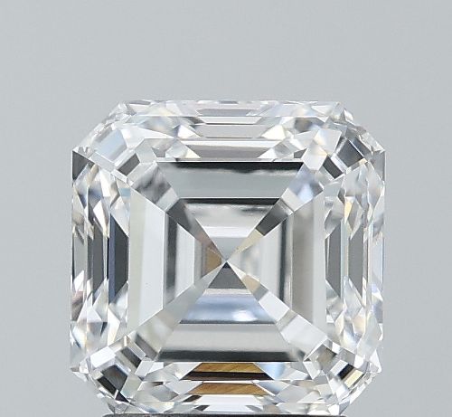 2.52ct E VVS2 Rare Carat Ideal Cut Asscher Lab Grown Diamond