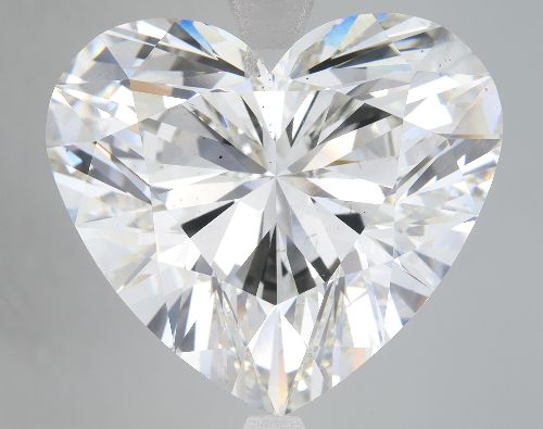 26.15ct G SI1 Rare Carat Ideal Cut Heart Lab Grown Diamond