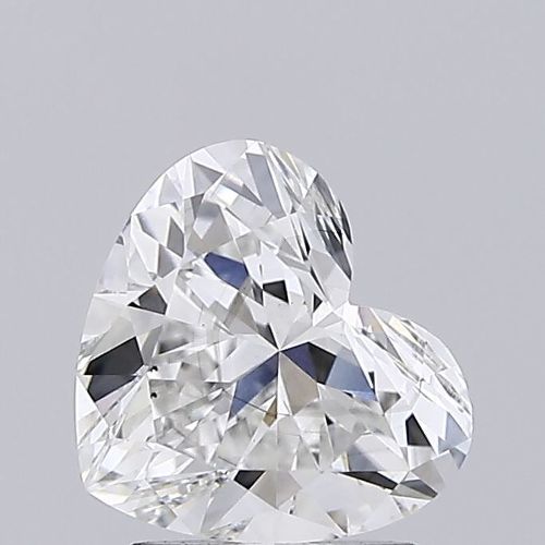 1.68ct E VS2 Rare Carat Ideal Cut Heart Lab Grown Diamond