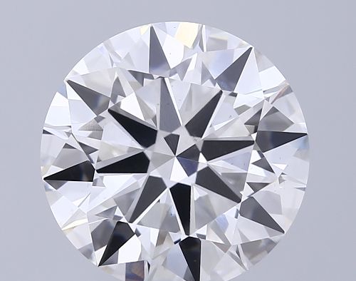 7.03ct G VS1 Rare Carat Ideal Cut Round Lab Grown Diamond