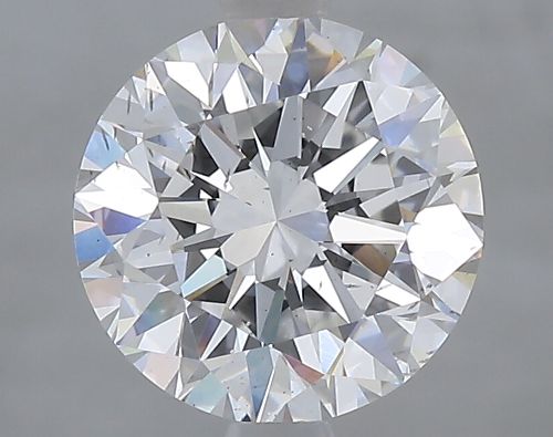 2.02ct E SI1 Excellent Cut Round Lab Grown Diamond