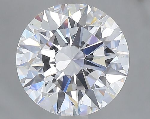 2.03ct E SI1 Rare Carat Ideal Cut Round Lab Grown Diamond