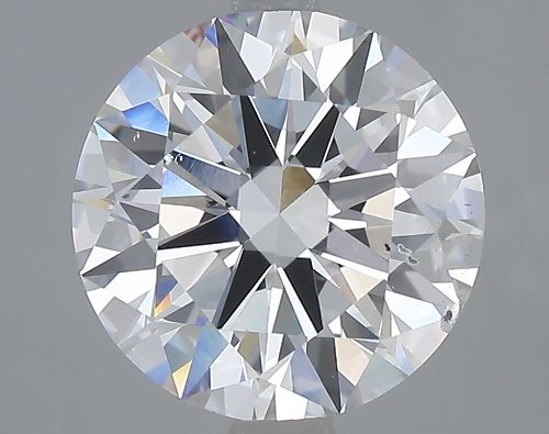 3.03ct F SI1 Excellent Cut Round Lab Grown Diamond