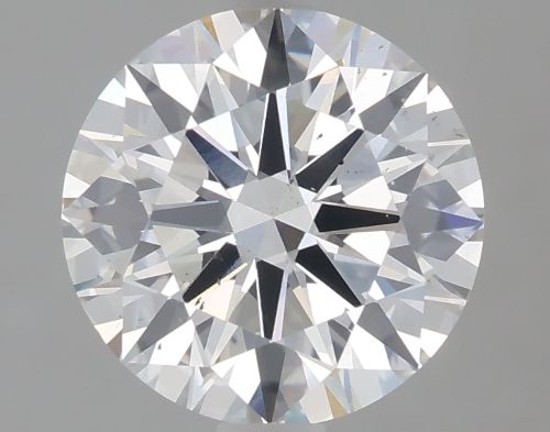 2.01ct F SI1 Rare Carat Ideal Cut Round Lab Grown Diamond